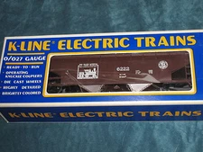 1988 K-Line #K6222 TCA Toy Train Museum Hopper NIB L2034