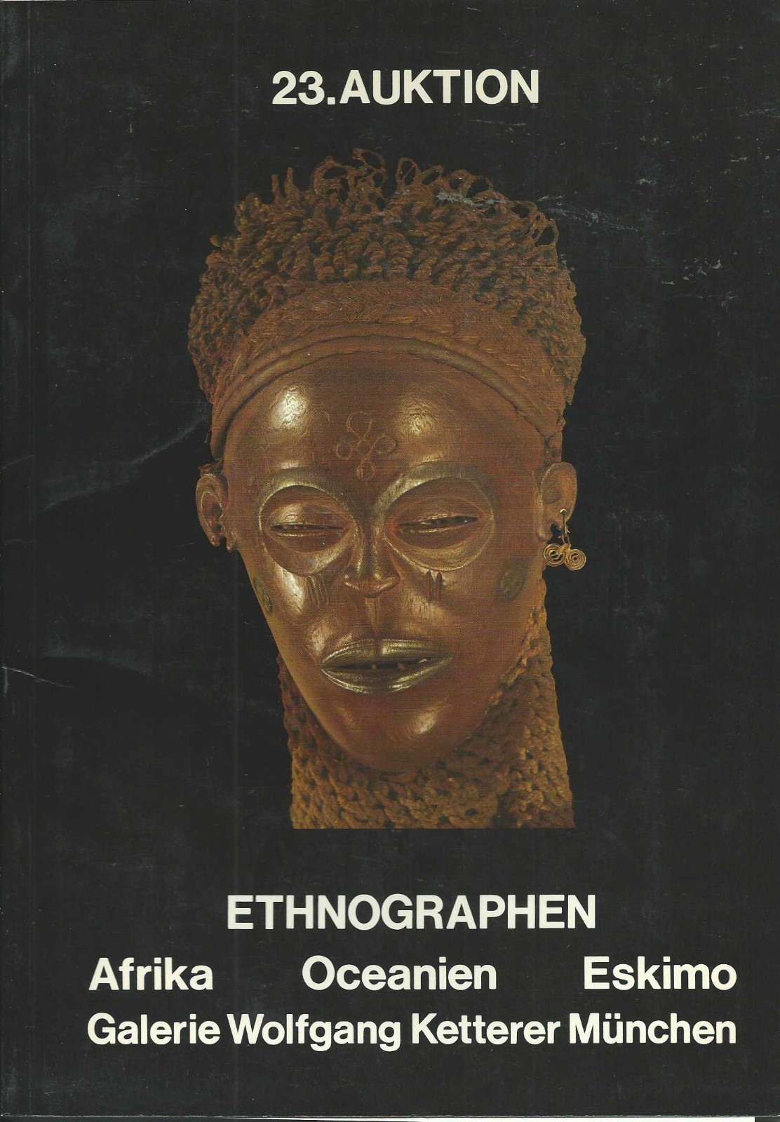 KETTERER AFRICAN OCEANIC TRIBAL ESKIMOS MASKS ART Auction Catalog 1977