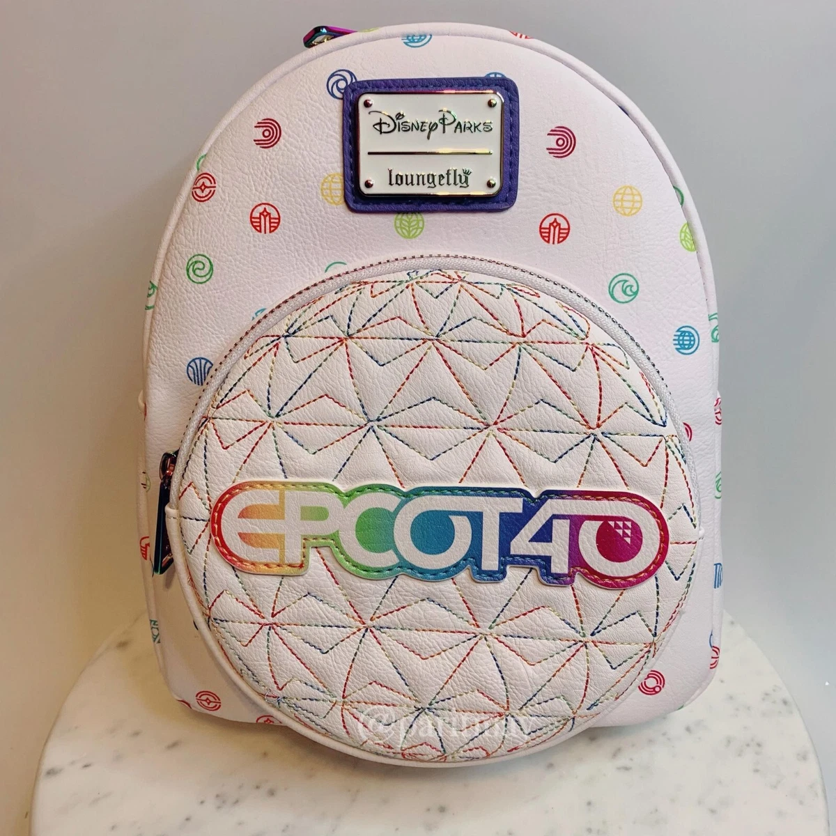 (レア) ディズニー Epcot 40周年限定 Loungefly リュック