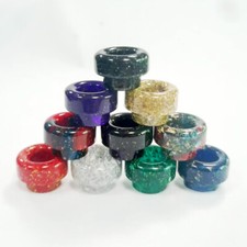 810 Drip Tip Sparkle Metal/Kennedy 528/Apocalypse/Resin Mouthpiece Random 4pcs