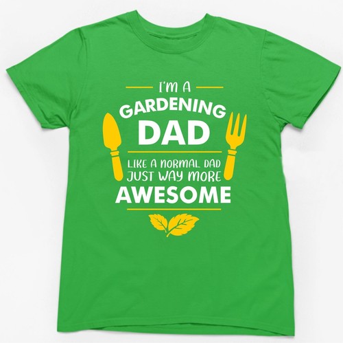 CAMISETA I'M A GARDENING DAD > Divertido Eslogan Novedad Hombre Regalo Día del Padre - Imagen 19 de 24