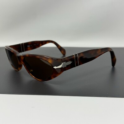 【美品】ヴィンテージPERSOL 2547-S 55ロ19 30/33イタリア製 Persol vintage 90s oval sunglasses model 2546 30/33 made in Italy