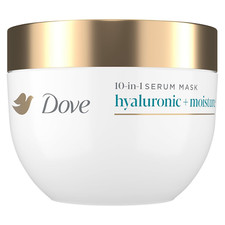 Dove 10-In-1 Serum Hydrating Hair Mask, Hyaluronic  Moisture, 9.2Fl Oz