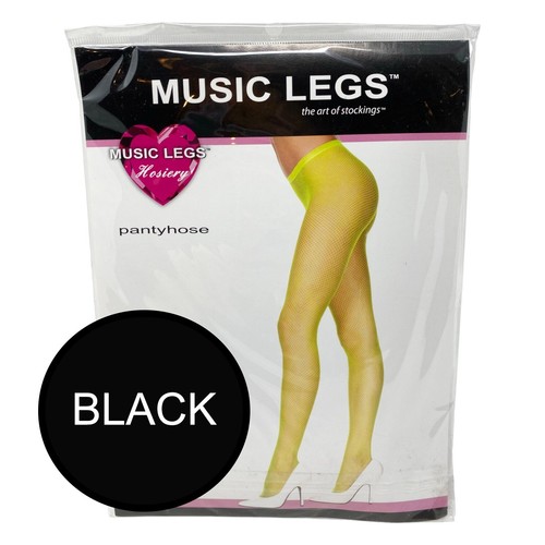 BLACK FISHNET TIGHTS FANCY DRESS SEAMLESS PANTYHOSE SMALL NET HOLES SEXY PULL ON - Picture 7 of 7
