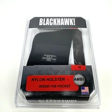 Blackhawk! inside-the-Pocket Nylon Holster - Ambi - Small, fits "Most .380's"