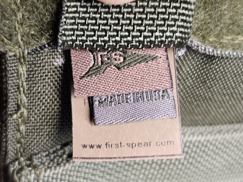 Bolsillo de munición vinculado FirstSpear 200 rd MOLLE OD verde GP bolsa utilitaria con cinturón M60 - Imagen 5 de 5