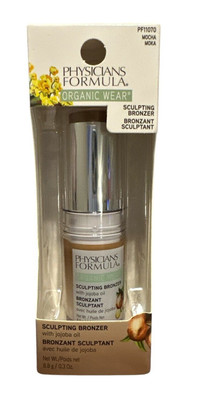 Physicians Formula Organic Wear Sculpting Bronzer Mocha PF11070 Jojoba Oil NEW