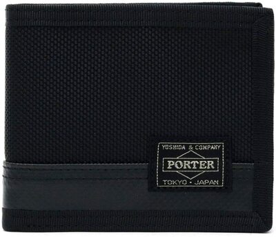 Yoshida Bag PORTER / HEAT WALLET 703-07976 Black Japan | eBay