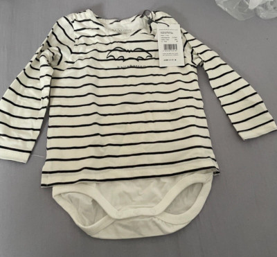 bellybutton T-Shirt Bodie Langarm Organic Cotton Größe 80 NEU & OVP