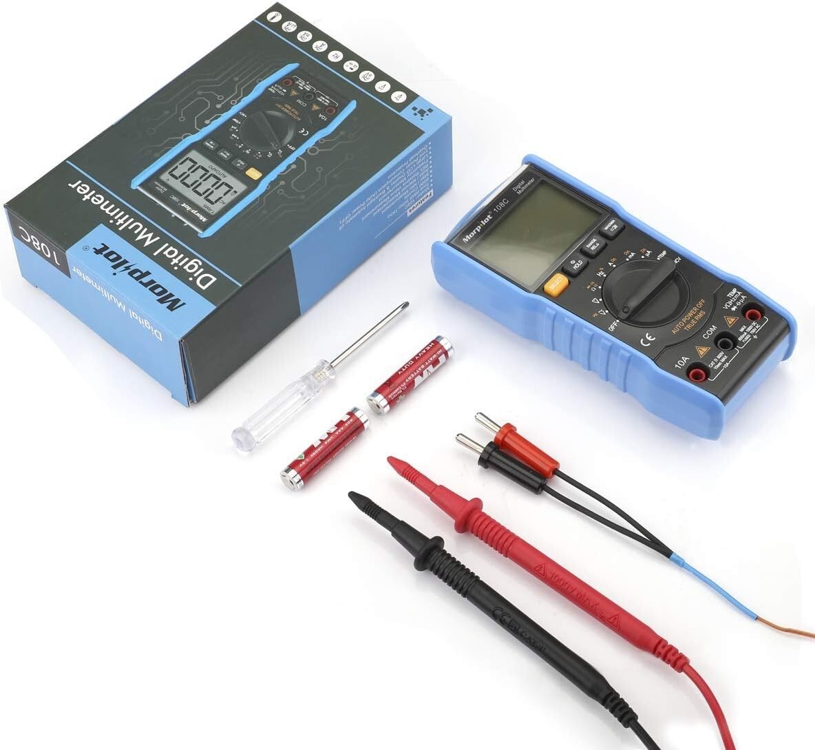 Morpilot Digital TV Aerial Indoor Amplified Antenna 60 Mile Range