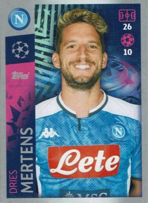 Topps Match Attax Champions League Sticker CL 19/20 No. 364 Dries Mertens SSC