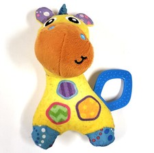 Jouet En Peluche Doux Giraffe Sensory Playgro Essentiels Avec Cloche 7"