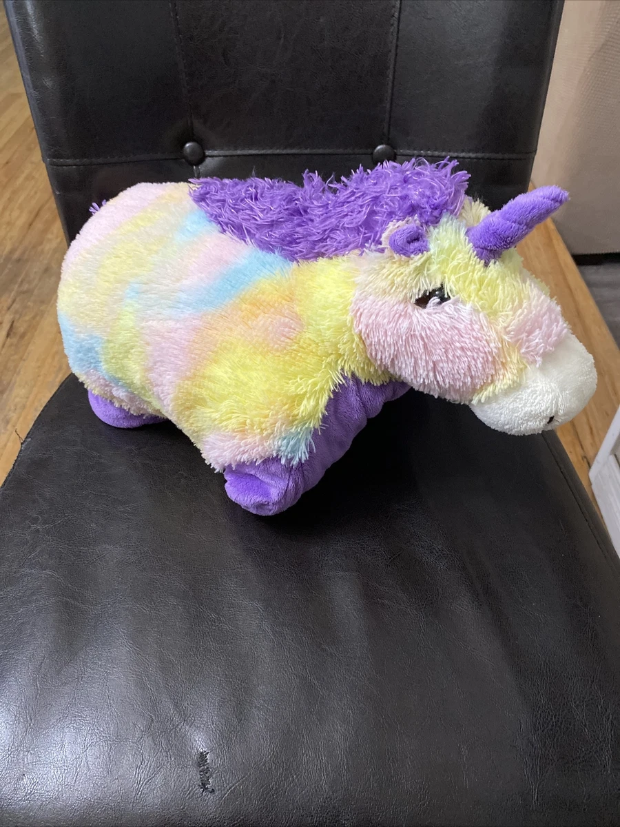 Pillow Pets Glow Pets Unicorn Purple Multicolor Med 14” Horse 2013 Not  Working | eBay