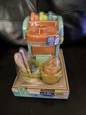 B. toys Wooden Coffee Maker Set - Caf  au Play Kid's Pretend Play  Montessori