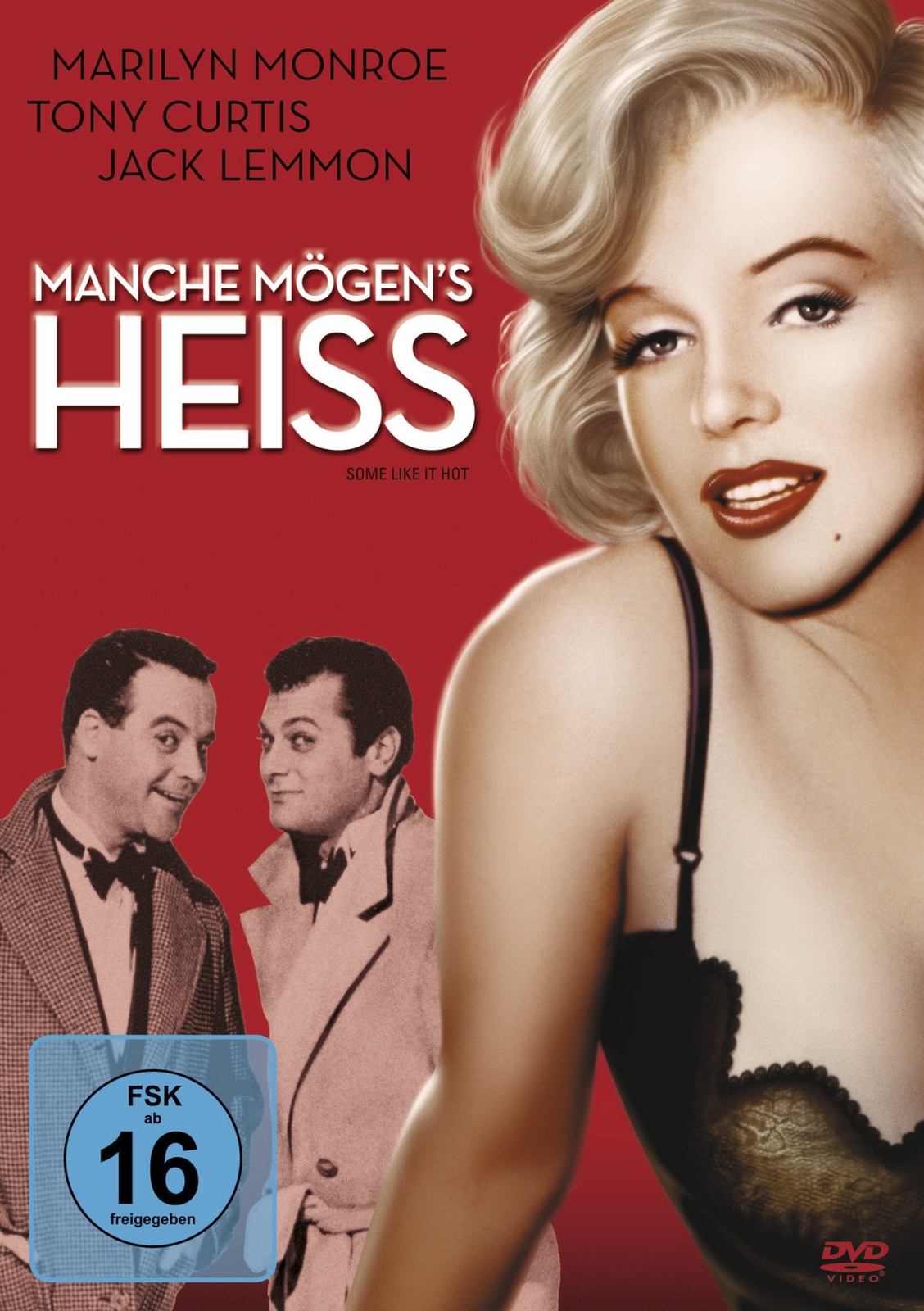 Manche mögen's heiß (DVD) Marilyn Monroe Tony Curtis Jack Lemmon George Raft