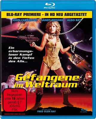 Prison Ship GEFANGENE IM WELTRAUM Sandy Brooke JOHN CARRADINE BLU-RAY Adventures