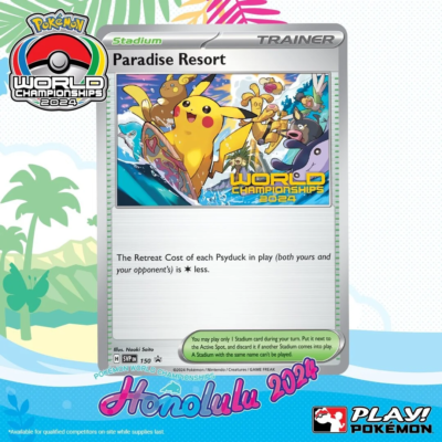 Pokèmon World Championships 2024 WCS Paradise Resort - Full Sealed