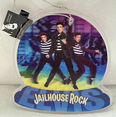 2011 ELVIS PRESLEY  JAILHOUSE ROCK  Kurt Adler 3D CHRISTMAS ORNAMENT  NEW NWT