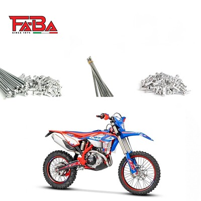 Satz Speichen + Nippel Original BETA RR 350 (13-24) Hinterrad 18'