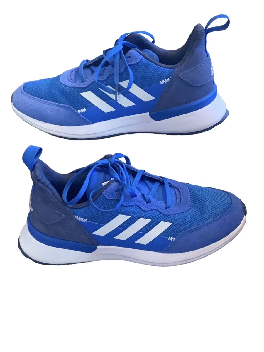 Adidas Youth RapidRun Elite FV5049 Blue Running Shoes Sneakers Size 6