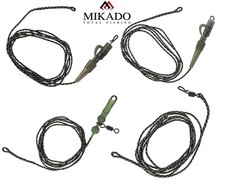 2x MIKADO LEADCORE 80cm SAFETY CLIP System Wi...