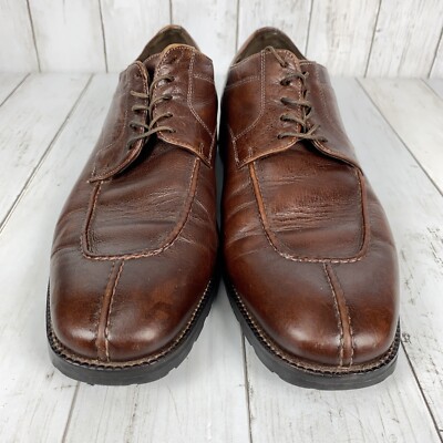 Cole Haan City Dress Shoes Derby Split Toe Brown Vintage  display picture 2