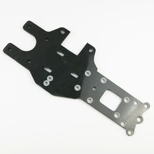 Carbon Fiber Main Chassis for HPI Rovan KM baja 5b 5t SC Buggy Truck 1/5