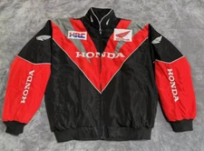 Adult F1 Racing Jacket, Honda,Ebroidered Cotton Padded