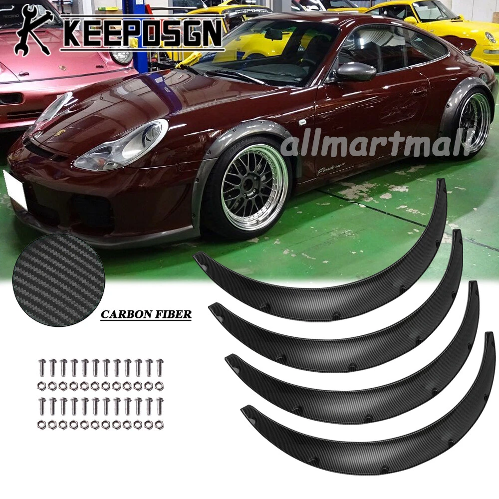 For Porsche 996 911 Cayenne CARBON FIBER Car Fender Flares Body