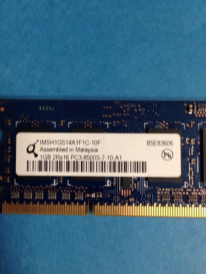 Qimonda IMSH1GS14A1F1C-10F Kontron 97016-1024-00-0 1GB Memory - Image 2 of 3