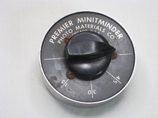 vintage PREMIER MINITMINDER PHOTO MATERIALS CO. Timer photograph darkroom time