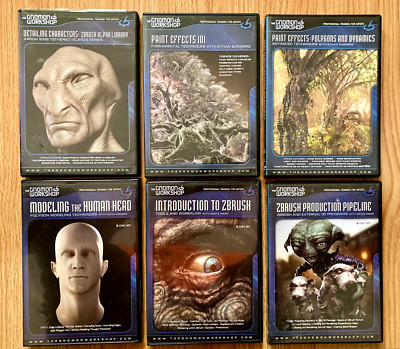 Gnomon Workshop 6 DVDs