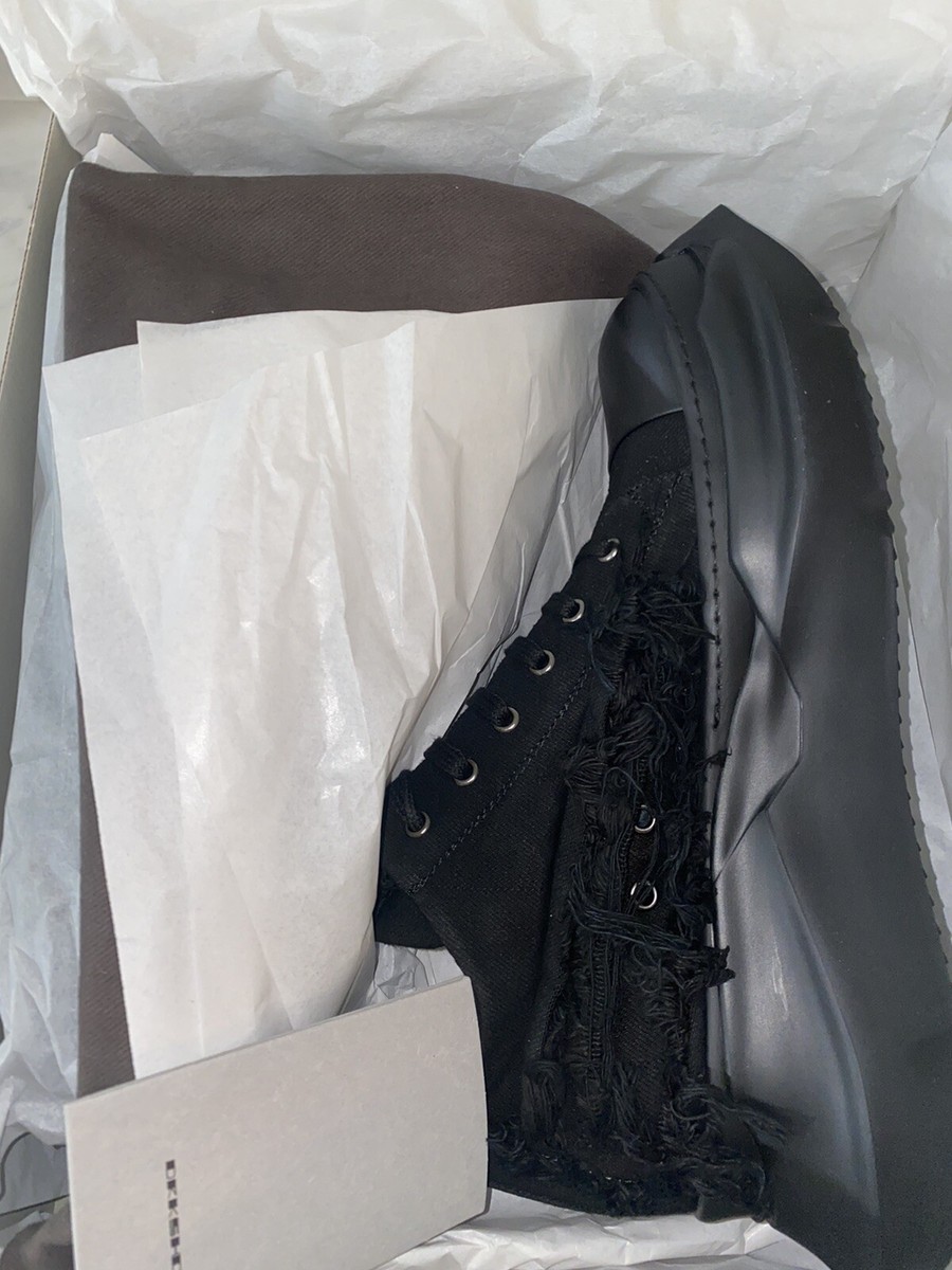 Rick Owens Drkshdw S/S 2021 Abstract Denim Tonal Distressed Rick Owens Drkshdw S/S 2021 Abstract Denim Tonal Distressed
