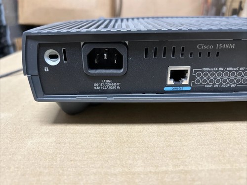 Cisco Micro (CISCO1548M) 8-Ports External Switch Managed - Picture 4 of 5