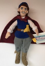 DISNEY STORE Snow White PRINCE 11" Bean Bag Toy NEW with tag