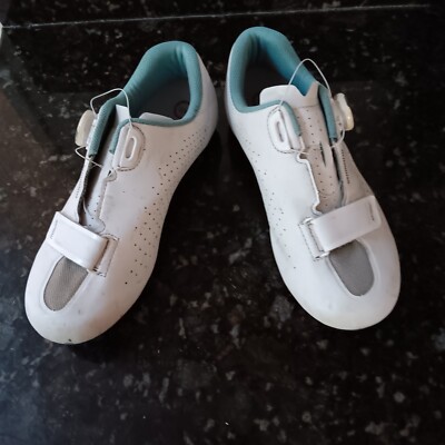 Shimano RP5 SH-RP501 WOMEN'S Road Bike SHOE 40 WHITE Great