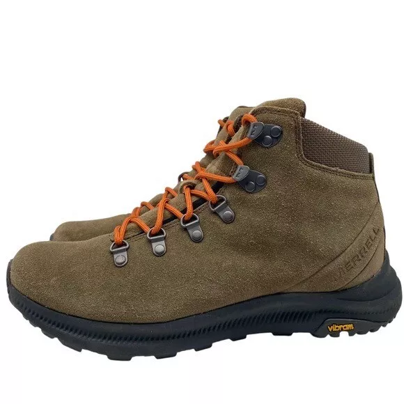 merrell ontario mid waterproof suede hiking boots