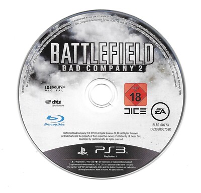 Battlefield Bad Company 2 sony PS3 Pal Original