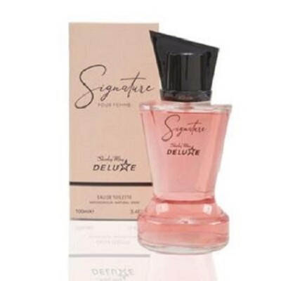 SIGNATURE women's designer EDP perfume 3.4 oz by SHIRLEY MAY DELUXE