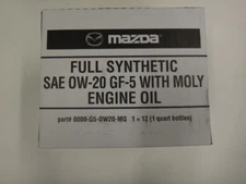 Mazda Moly Oil 0w20 Case (12 quarts) 0000G50W20MQ
