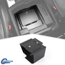 LOCKABLE CONSOLE STORAGE VAULT SAFE BOX CASE WITH KEY FOR DODGE RAM 1500 2009-18
