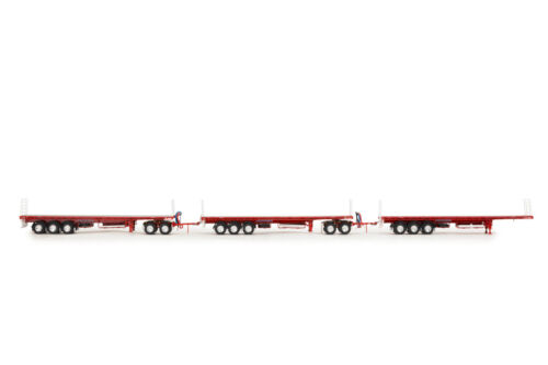 Drake 410305 Australian Maxitrans Freigther Triple Road Train Set - Mammoet 1:50 - Picture 3 of 7