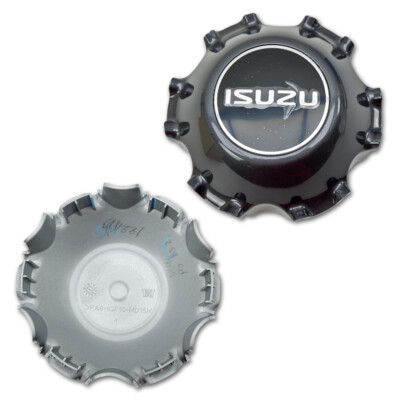 マ様 Replacement Wheel Center Cap Genuine Black for Isuzu Mu-x Mu
