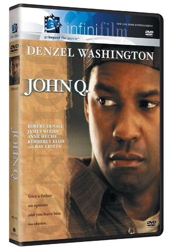 John Q DVD THE MOVIE Denzel Washington Robert Duvall ANNE HACHI JON JOHNQ