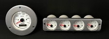 1942 1943 1944 1945 1946 1947 1948 Ford Car 5 Gauge Gps Dash Panel White
