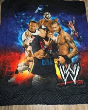 WWE Kids Bedding Twin Comforter CM Punk Rey Mysterio John Cena Randy Orton 2012