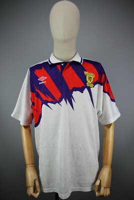 Scotland Umbro 1991/1993 Away Maillot Shirt Football Retro Camsita