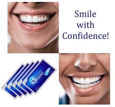 TEETH WHITENING STRIPS 5D WHITE ⭐NEW! Transform Your Smile! Achieve a Whiter Smile with Teeth Whitening Strips