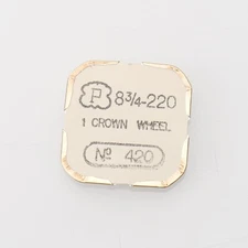 PESEUX Cal 220 Watch Crown Wheel Part Watchmakers New Old Stock (C14D25)