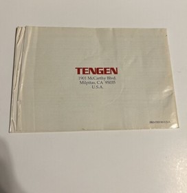 RARE Nintendo Authentic Original Gauntlet Instruction Manual/Booklet NES